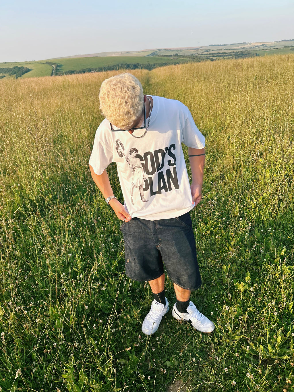 Found. 'GODS PLAN' David & Goliath Tee